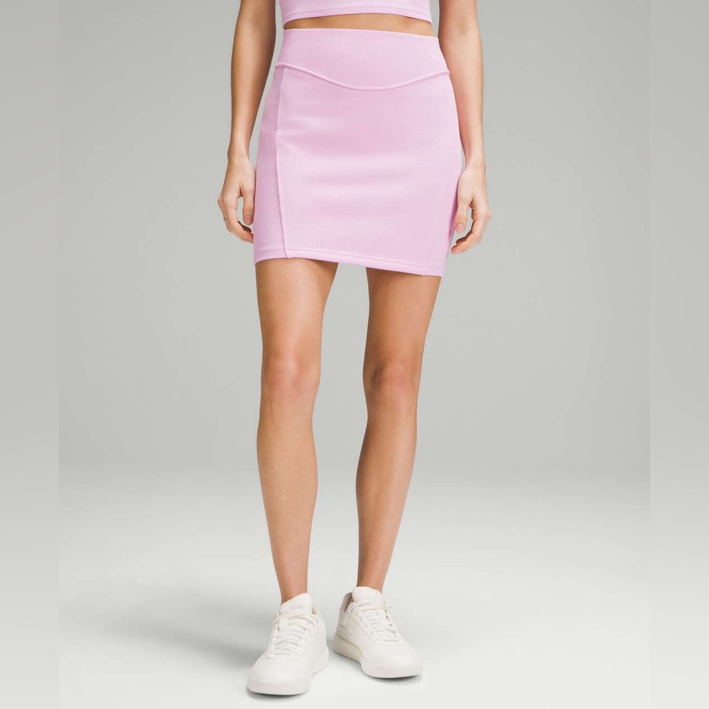 Lululemon Athletica Light Pink Mini Skirt